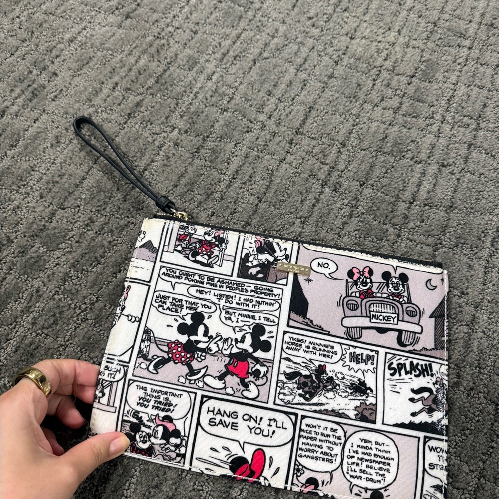 Kate Spade Disney Comic Wristlet
